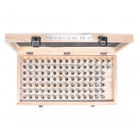 Набор гл. калибров 6,01- 7,00 +/-0,001 шаг 0,01 100шт ЧИЗ