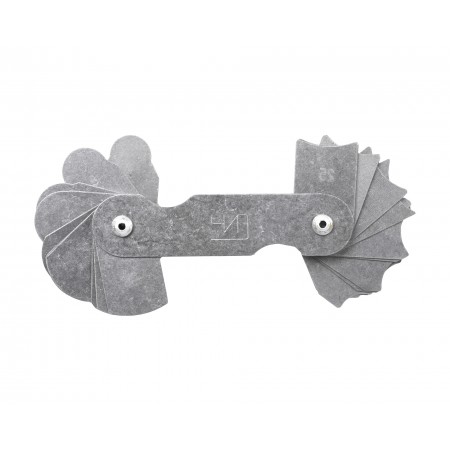 Набор шаблонов радиусных №3 (R 7-25мм) ЧИЗ