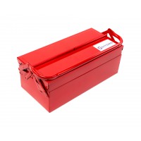 Ящик для инструмента 420х200х150 металлический 3-х секционный SITOMO