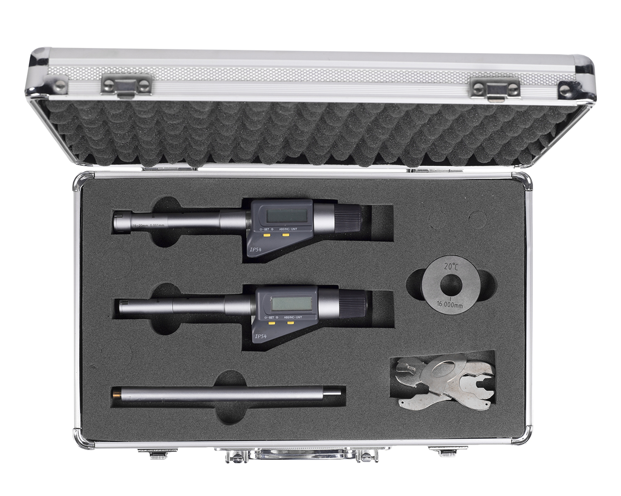 Набор нутромеров микрометрических 3-точечных 12- 20 0,005 у/к Микрон