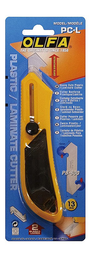 Усиленный резак для пластика 13 мм OLFA OL-PC-L
