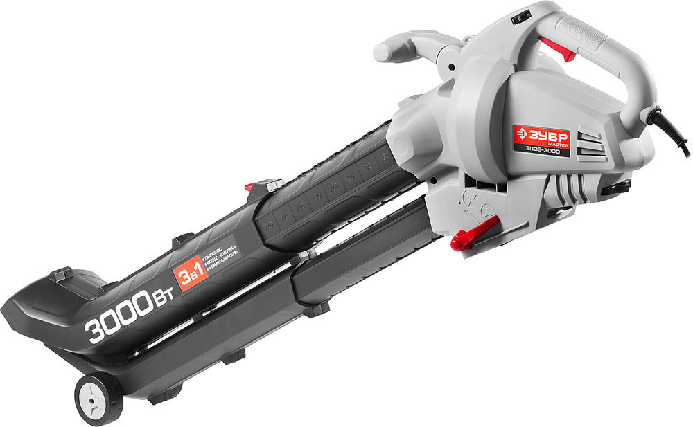 Пылесос-воздуходувка садовый электрический 3000 Вт ЗУБР ЗПСЭ-3000  