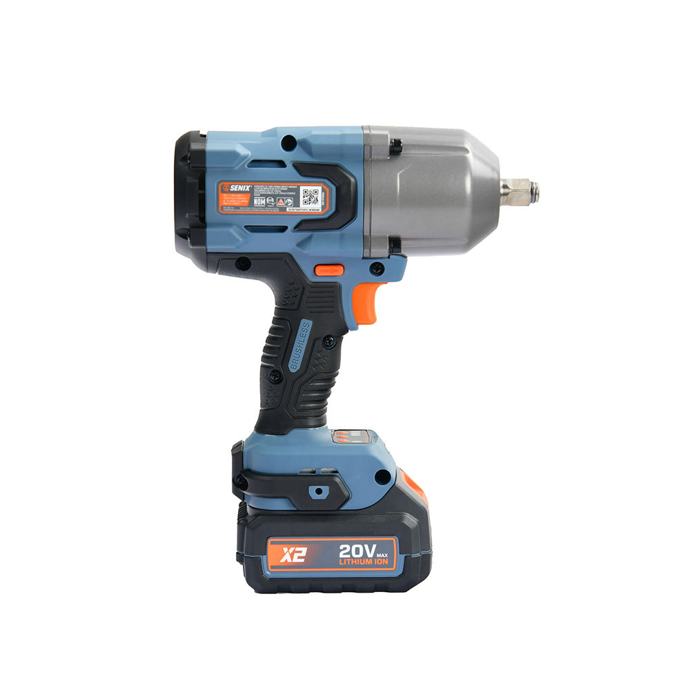 Импульсный гайковерт 1/2, 1000 Нм, без АКБ и ЗУ X2 20В