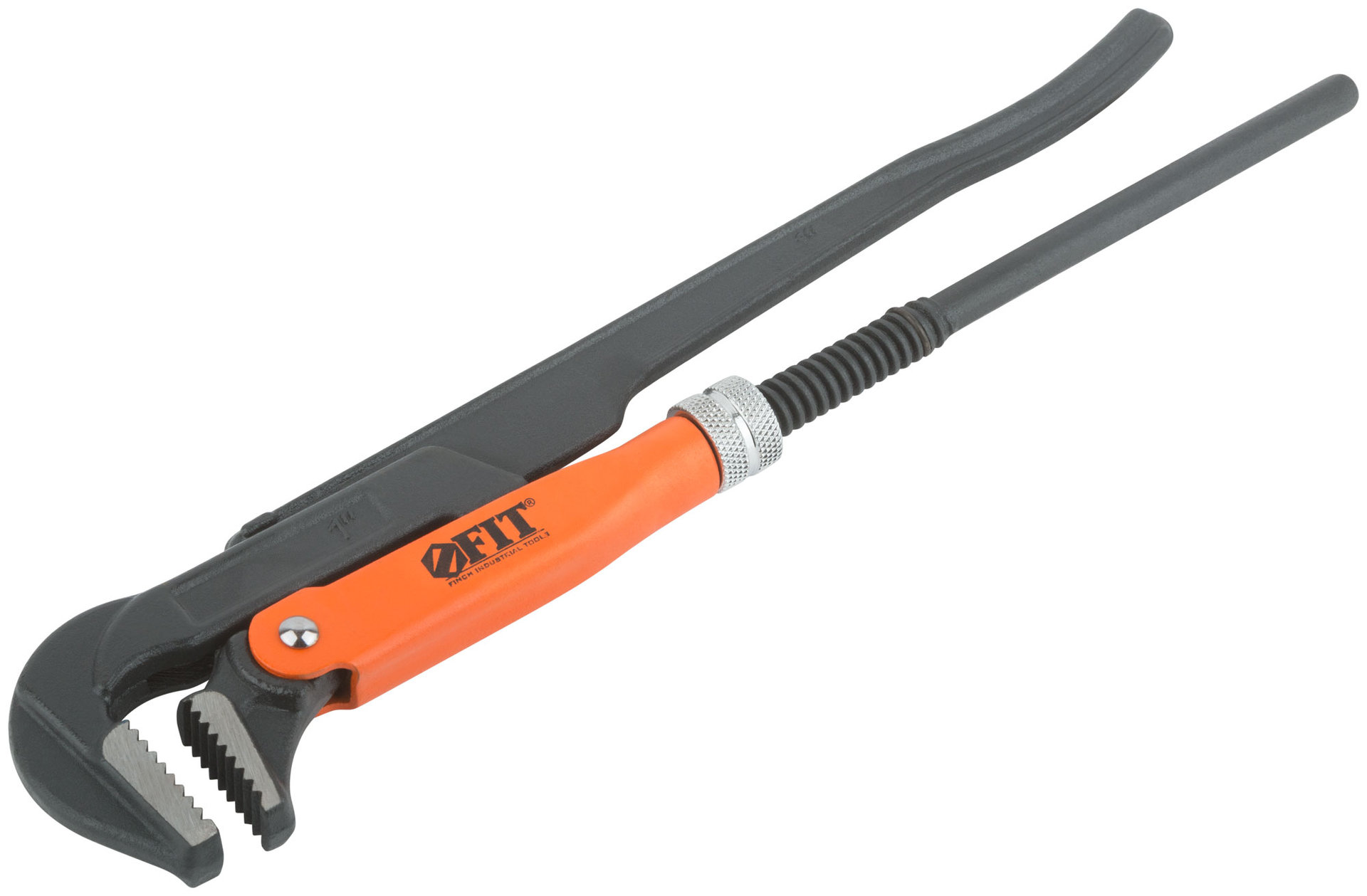 Ключ трубный газовый 90 гр. ( тип L ) инстр. сталь 1 (300 мм)