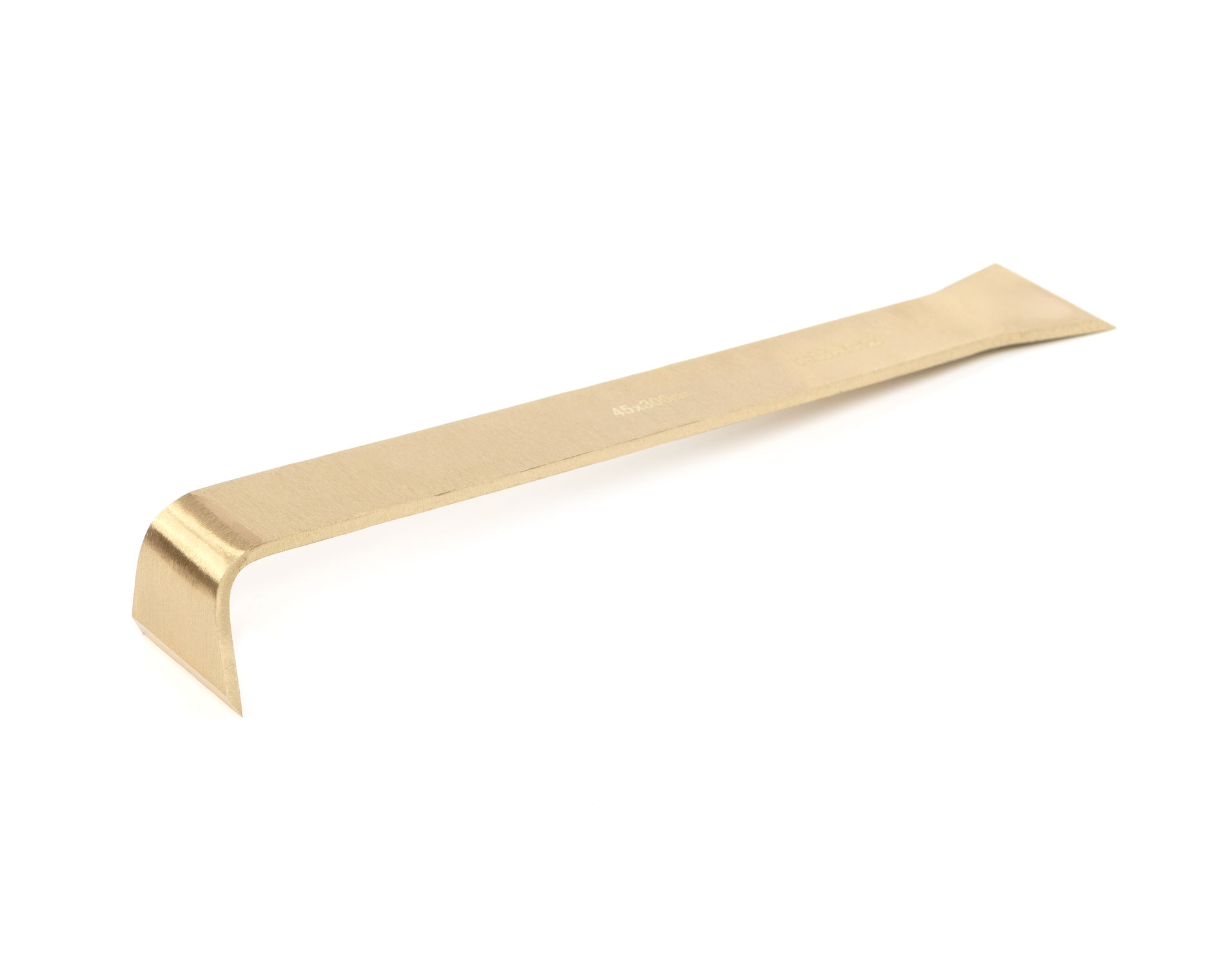 Шабер двусторонний Г-образный 45x300 сплав AlCu 207-1004, HORTZ