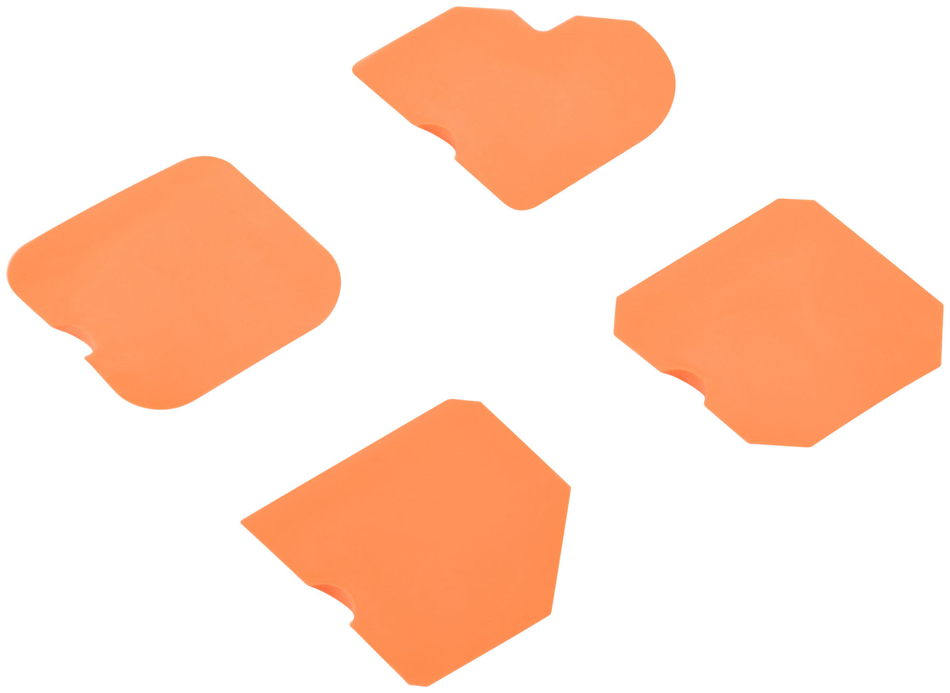 Шпатели эластичные для формирования швов, набор 4 шт. (06894)