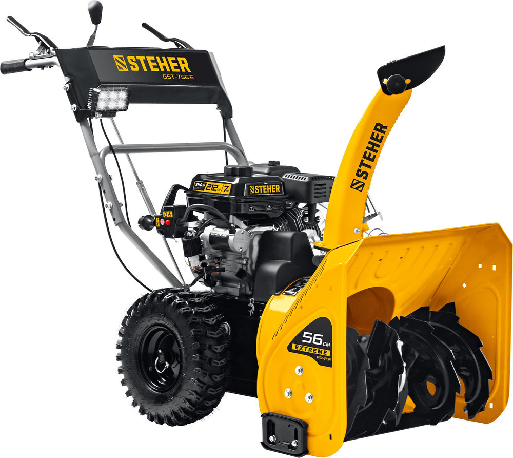 Снегоуборщик бензиновый с электростартером EXTREM STEHER 56 см GST-756E  