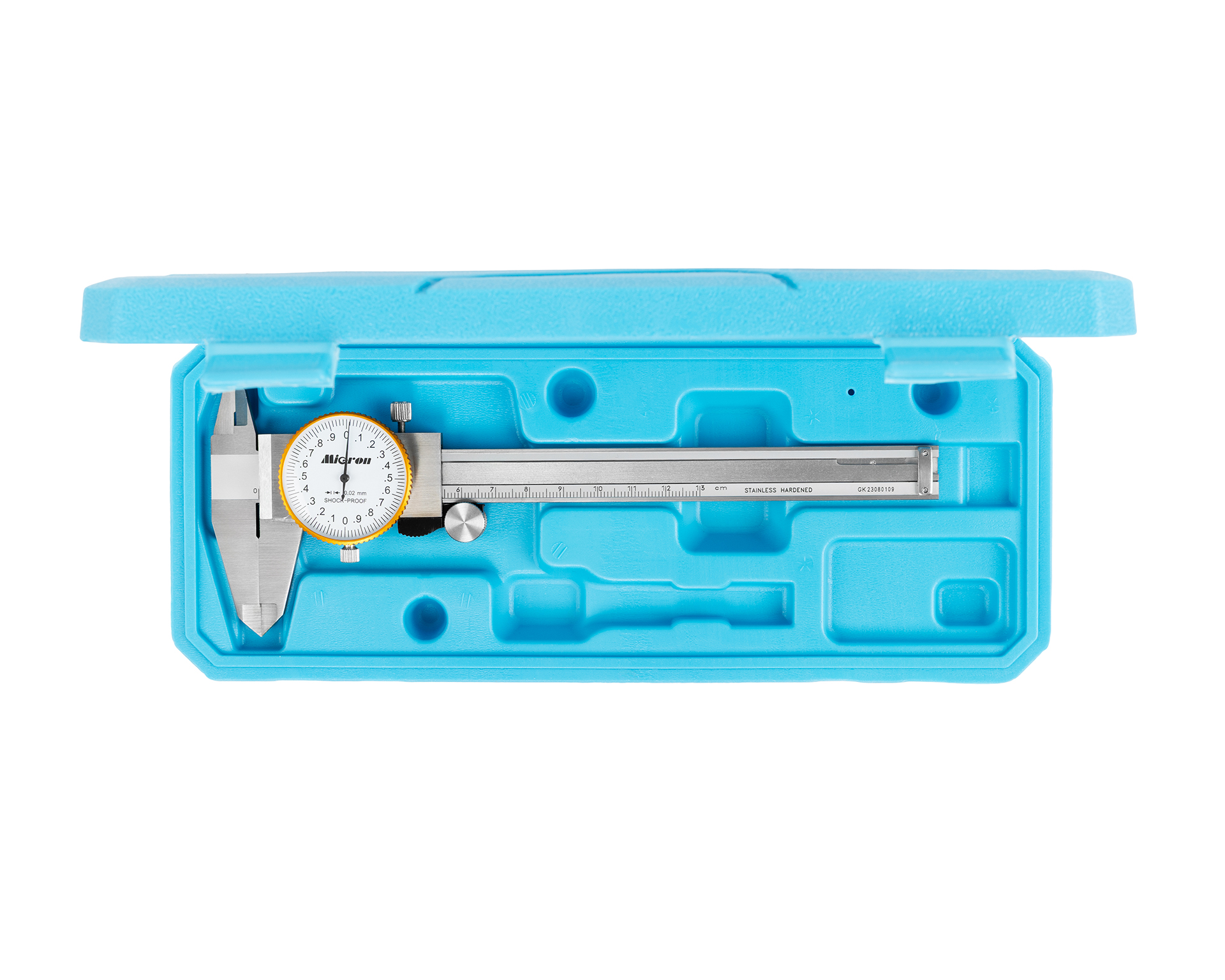 Штангенциркуль ШЦК-1-125 0,02 с круг. шкалой губ. 40мм (ГРСИ №70557-18) МИК