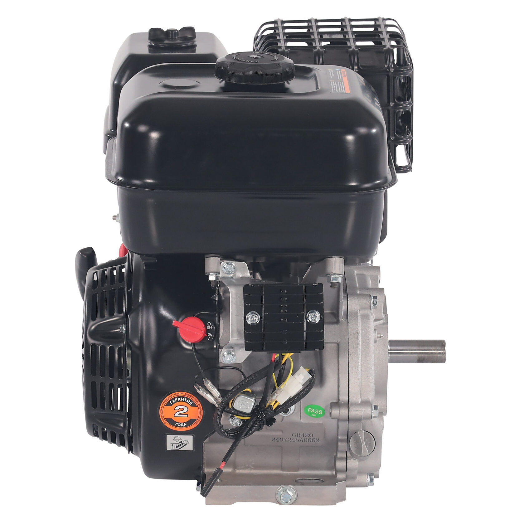 Двигатель бензиновый EVOline GB 420 25 мм (произведено Zongshen)