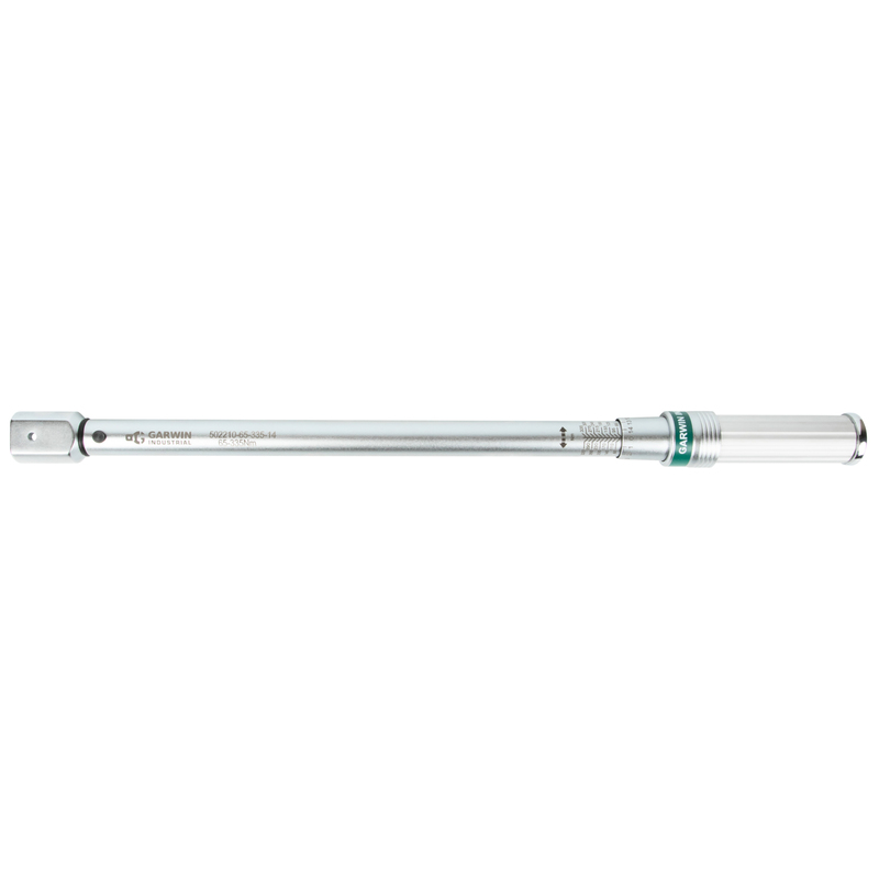 GARWIN INDUSTRIAL 502210-40-200-14 Динамометрический ключ 40-200 Нм, двухстороннего действия с разьемом под сменные насадки 14х18