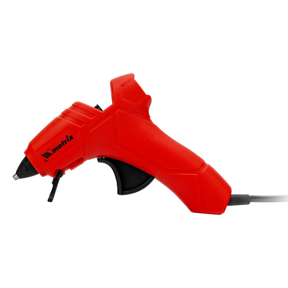 Клеевой пистолет, 7 мм, 15 (60) Вт, 8 г/мин Matrix (93003)