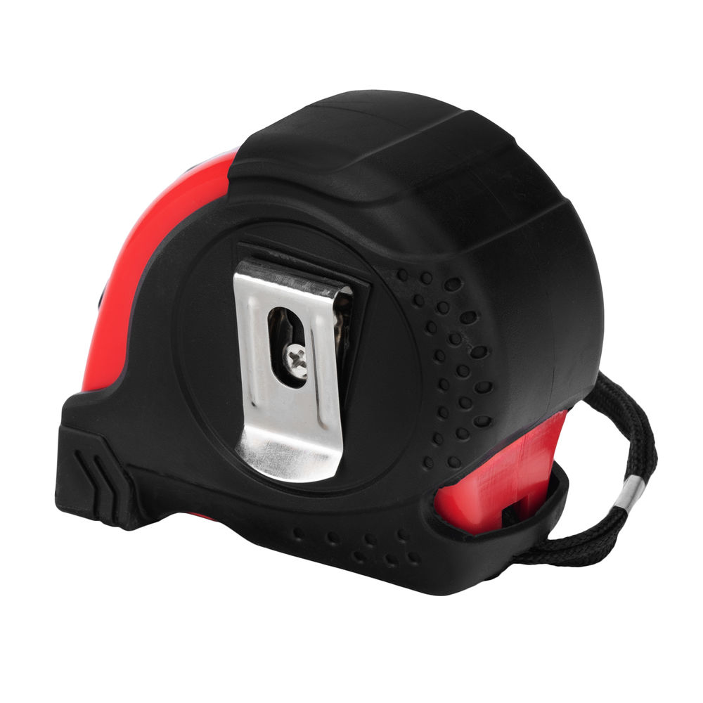 Рулетка Status Magnet fixation,5 м х 25 мм,обрезиненный корпус,зацеп с магнитом Matrix