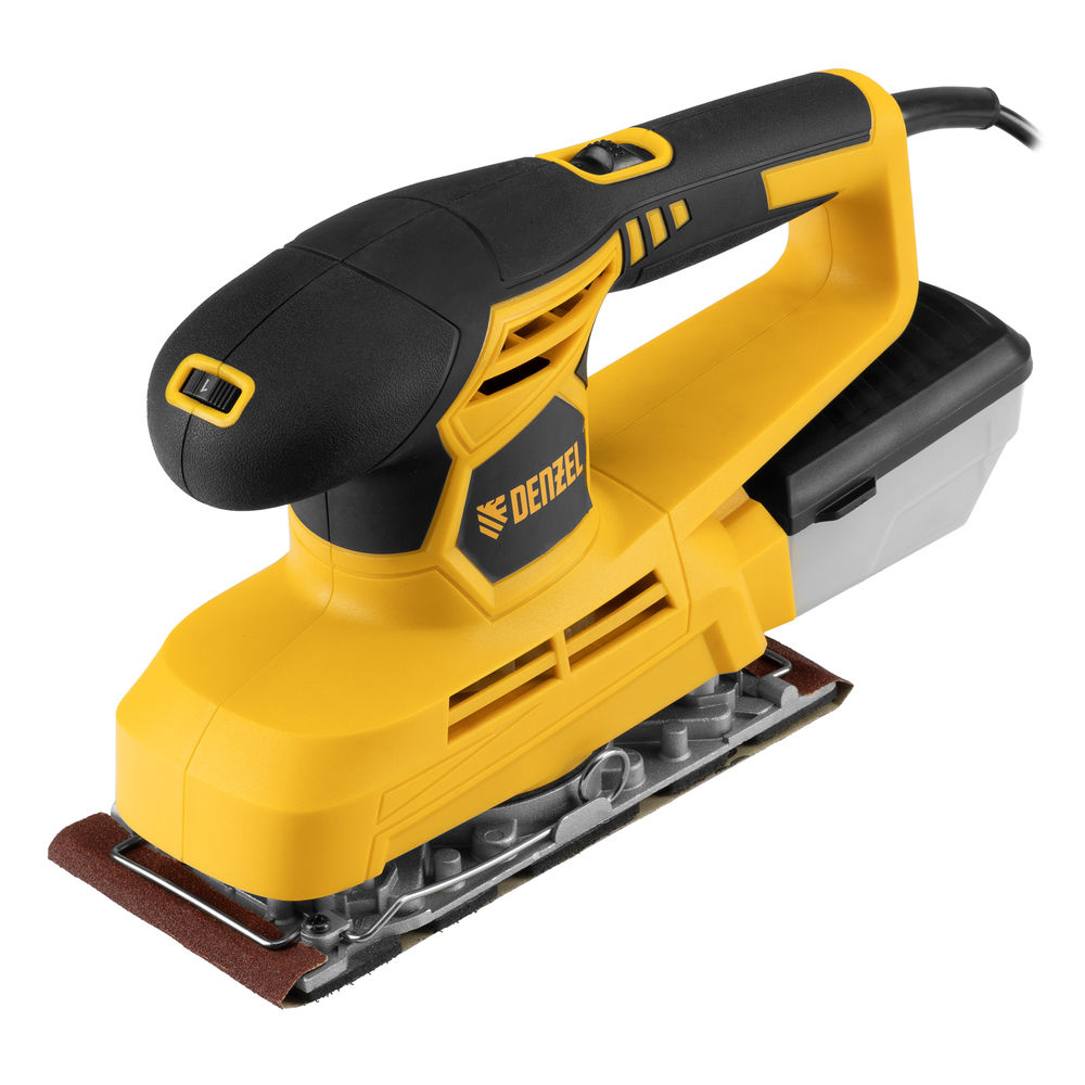 Машина плоскошлифовальная вибрационная VS-90-187, 240 Вт, 6000-11000 об/мин Denzel (27611)