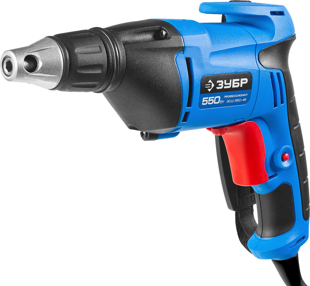 Шуруповерт сетевой 550 Вт, 10 Н·м ЗУБР УНИВЕРСАЛ ЗСШ-550-45