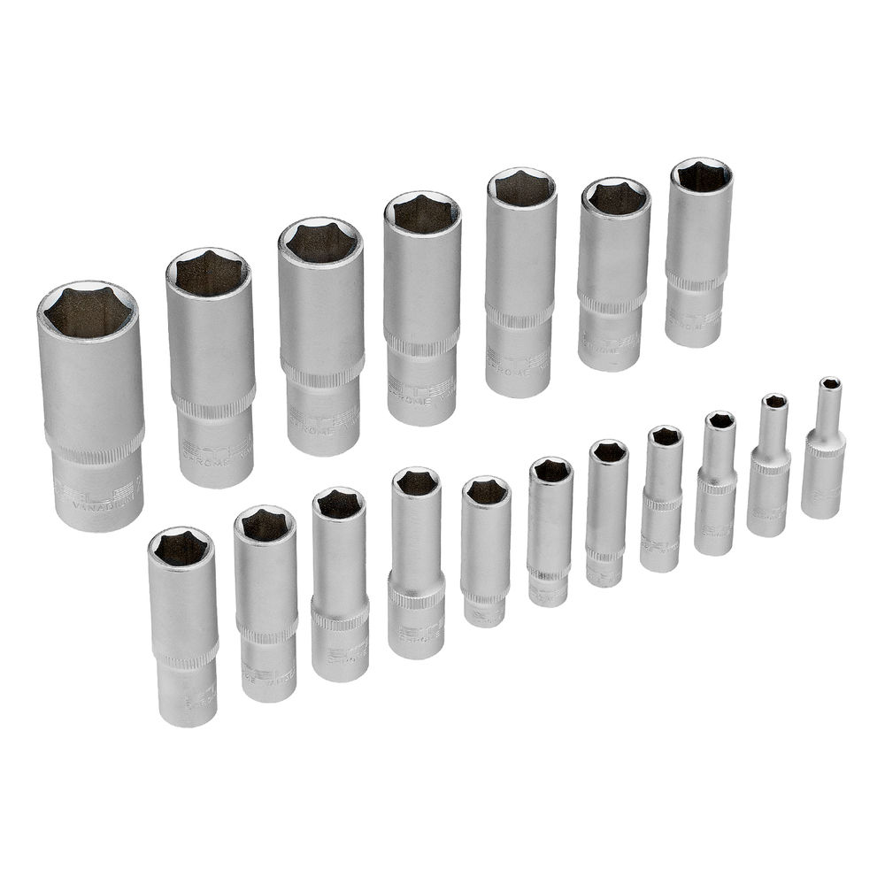 Набор инструментов, 1/4, 3/8, 1/2, Cr-V, S2, усиленный кейс, 151 предмет Stels