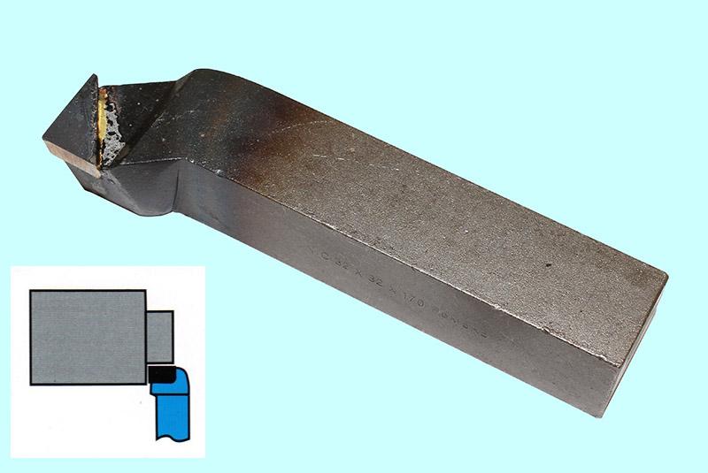 Резец Подрезной отогнутый 40х40х200 Р6М5К5 DIN 4977 CNIC