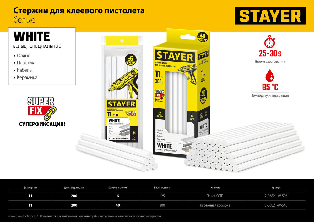 Диск пильный по дереву быстрый рез Fast STAYER 185x30/20 мм 24Т 3680-185-30-24_z01  