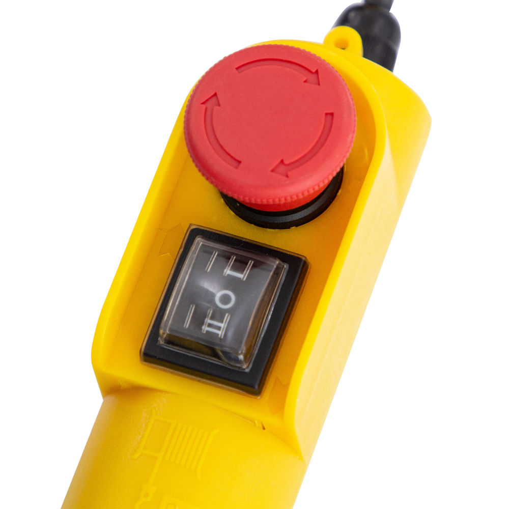 Тельфер электрический TF-800, 0.8 т, 1300 Вт, высота 12 м, 8 м/мин Denzel (52014)