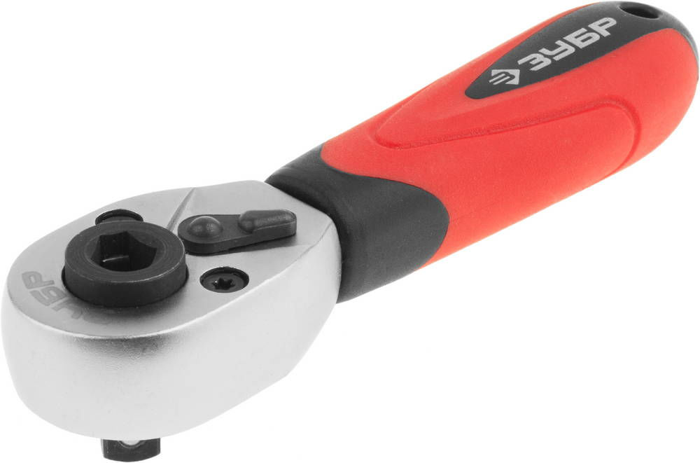 Трещотка для торцовых головок и бит 1/4 ЗУБР 27735-1/4