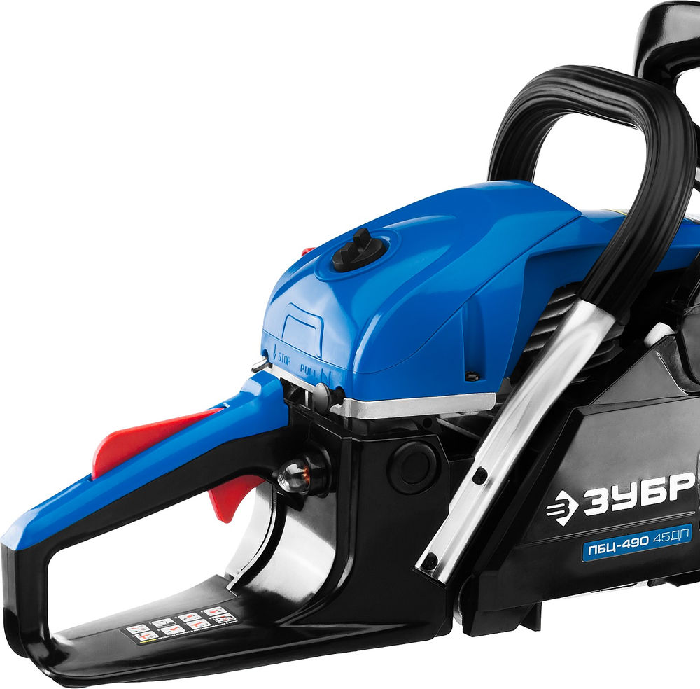 Бензопила 49 см?, 45 см ЗУБР Профессионал ПБЦ-490 45ДП