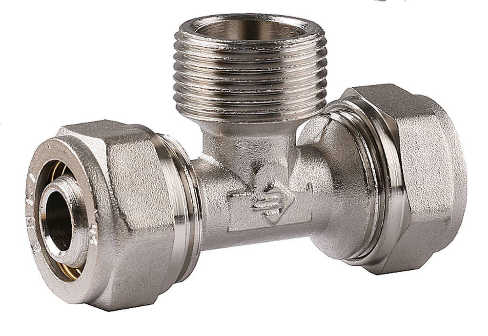 Тройник цанговый цанга-штуцер 3/4 x 20 x 2.0 мм ЗУБР 51404-20-3/4