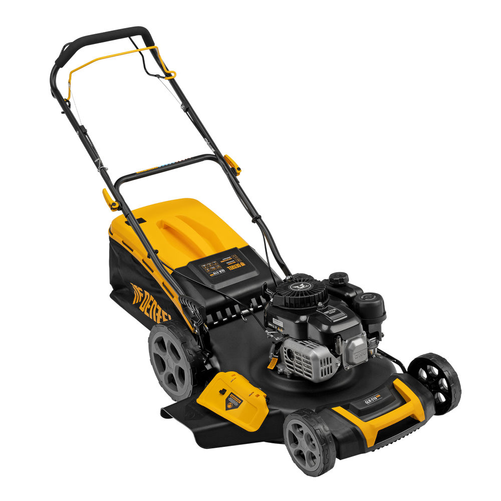 Газонокосилка бензиновая GLR-510SP-ZS, 171 см3, ширина 51 см, привод, травосборник 65 л Denzel (58825)
