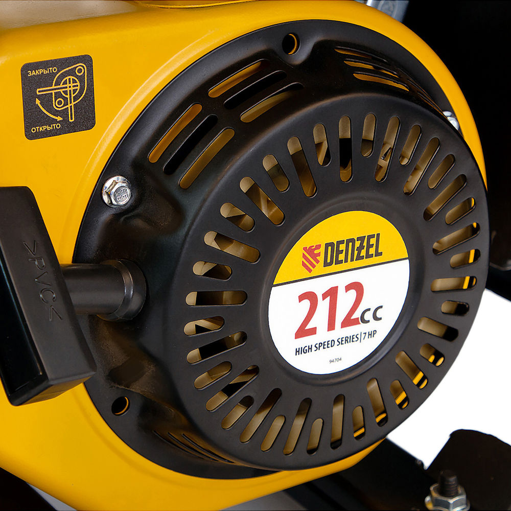 Генератор инверторный GT-2500iF, 2.5 кВт, 230 В, бак 5 л, открытый корпус, ручной старт Denzel (94704)