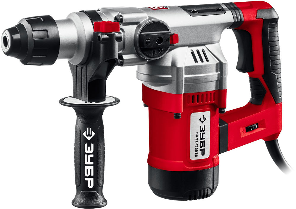 Перфоратор SDS Plus 32 мм 1500 Вт АВТ ЗУБР ПВ-32-1500 ЭВ