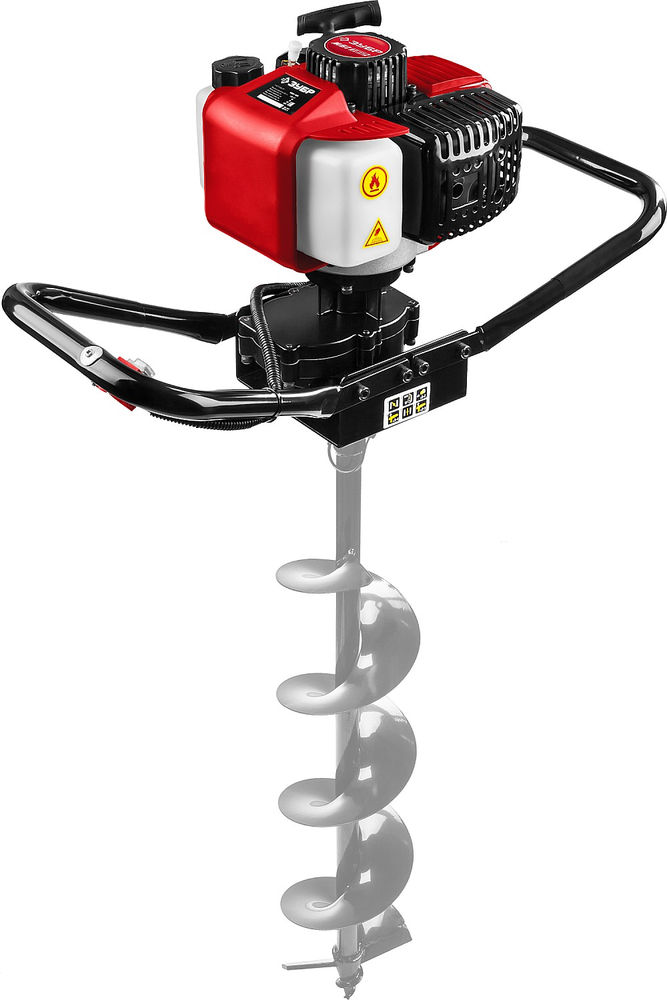 Мотобур (бензобур) d 60-150 мм 43 см? 1 оператор ЗУБР МБ1-150