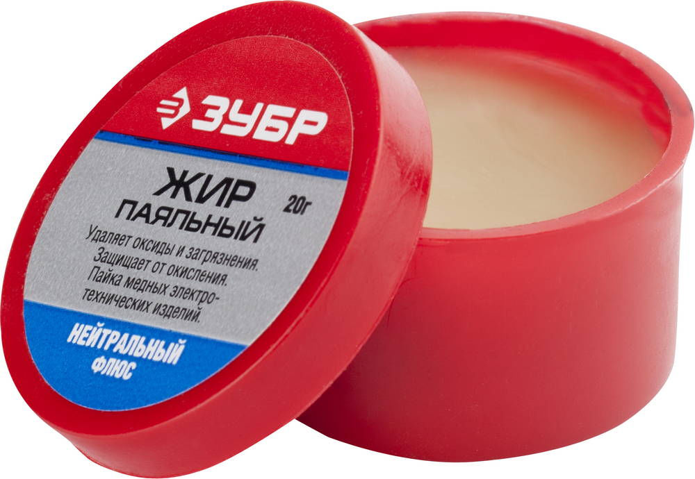 Флюс Жир паяльный 20 г ЗУБР 55477-020