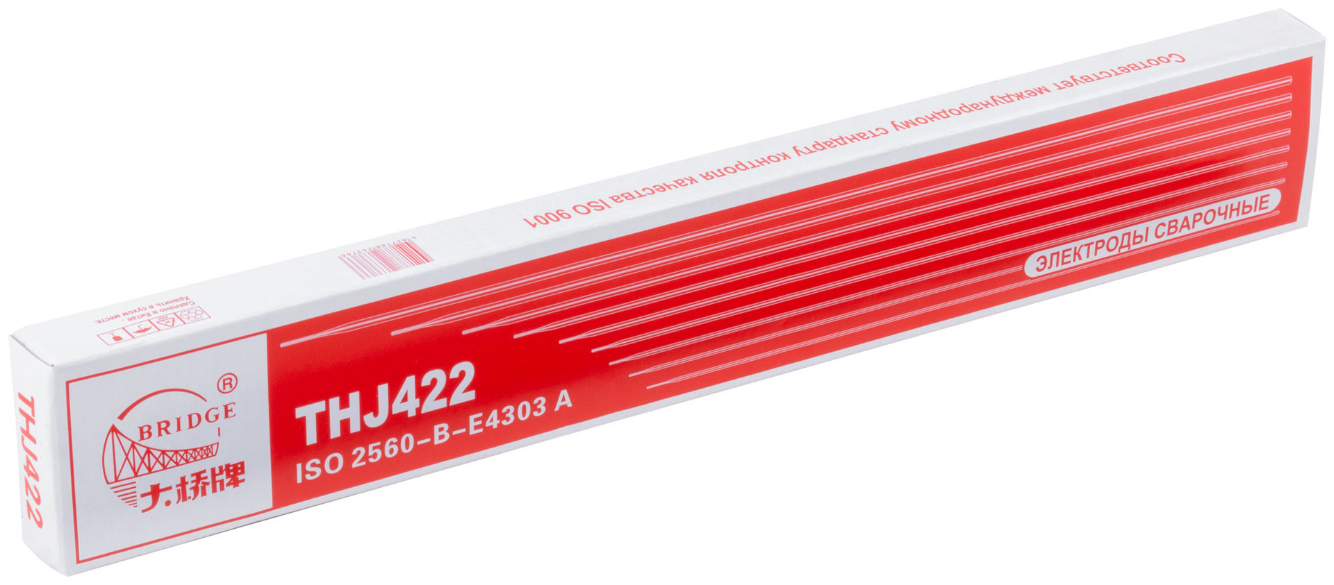 Электроды THJ422 Bridge (аналог МР-3) для низкоуглеродистых сталей 3,2 мм х 350 мм (коробка 1 кг) (81788)