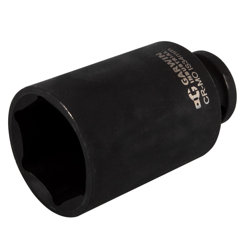 GARWIN PRO 620272-34 Головка, 1/2, 34 мм, торцевая, 6-гранная, ударная, глубокая (620272-34)
