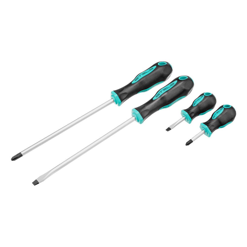 Набор инструментов, 1/4, 1/2, Cr-V, S2, усиленный кейс, 119 предметов Stels