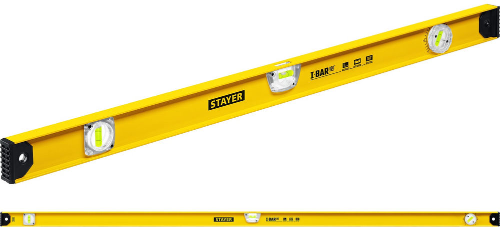 Уровень двутавровый с поворотным глазком I-Bar STAYER 180 2000 мм 3470-200_z02  