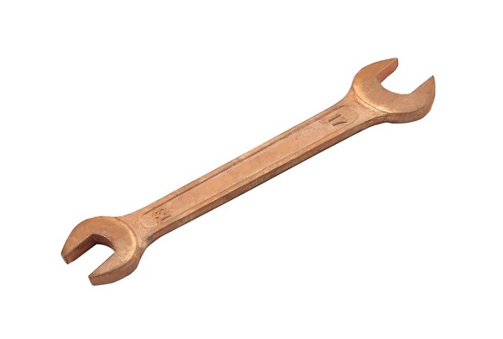 Ключ гаечный рожковый двусторонний 17х22 мм омеднение SITOMO (7811-0465)