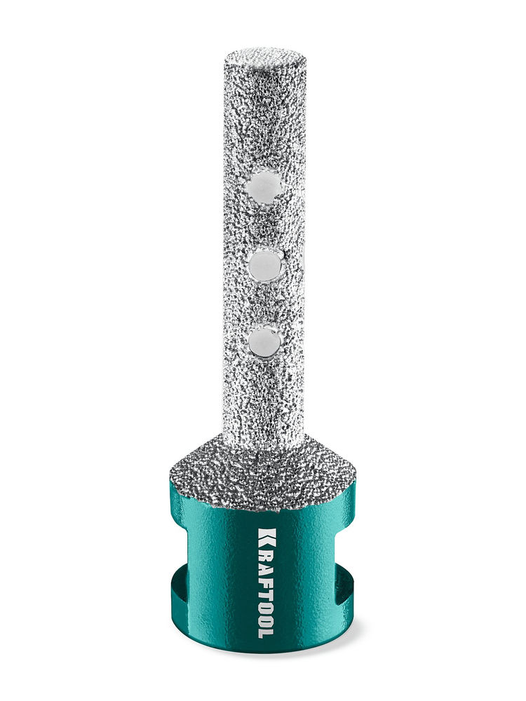 Вакуумная алмазная фреза пальчиковая с конусом VS DIAMOND, d 12 мм (М14, 50 мм) KRAFTOOL 29811-12