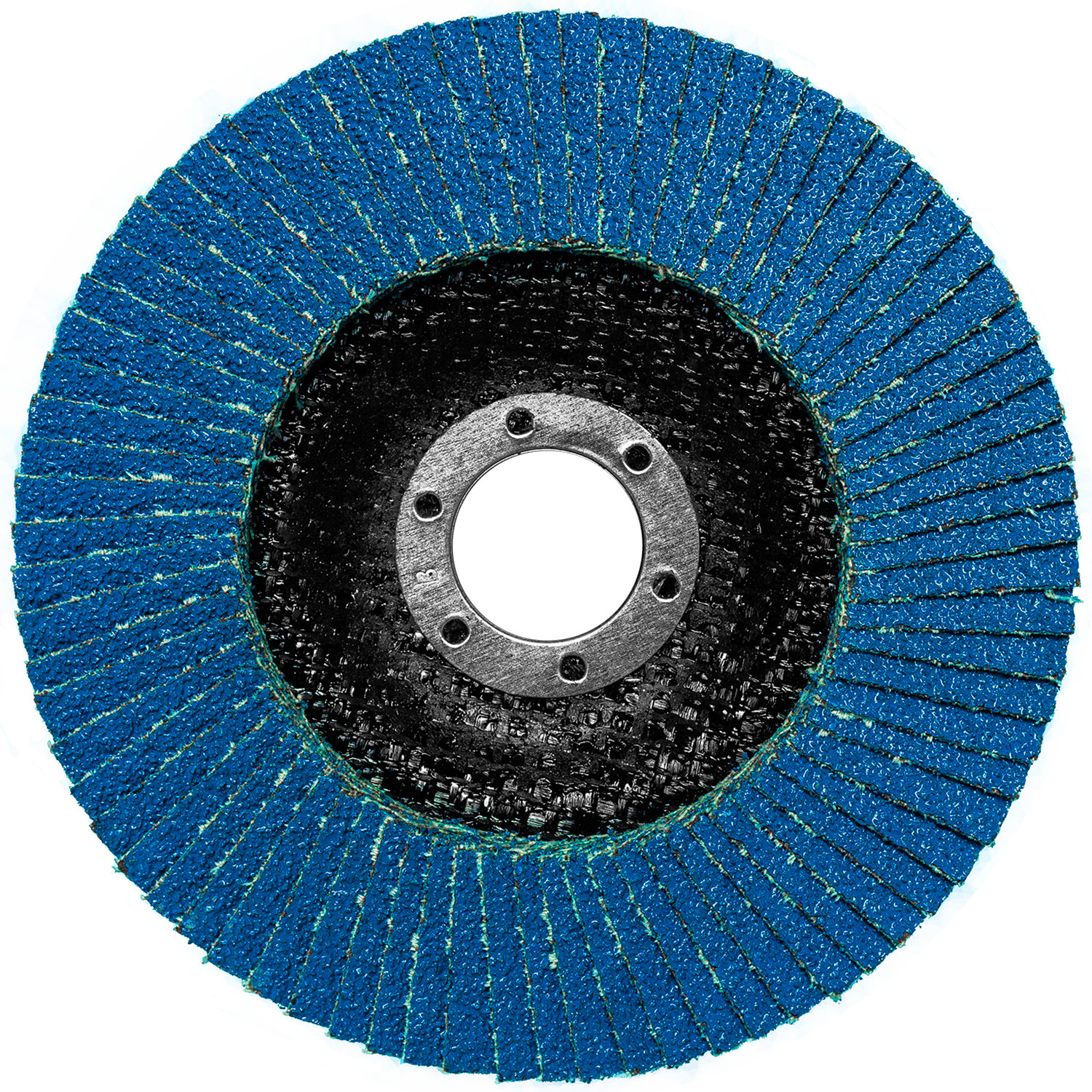 Круг лепестковый торцевой 125х22.23mm Р40 KRUGO Циркониевый Тип 2 (KDBYL12540Z)