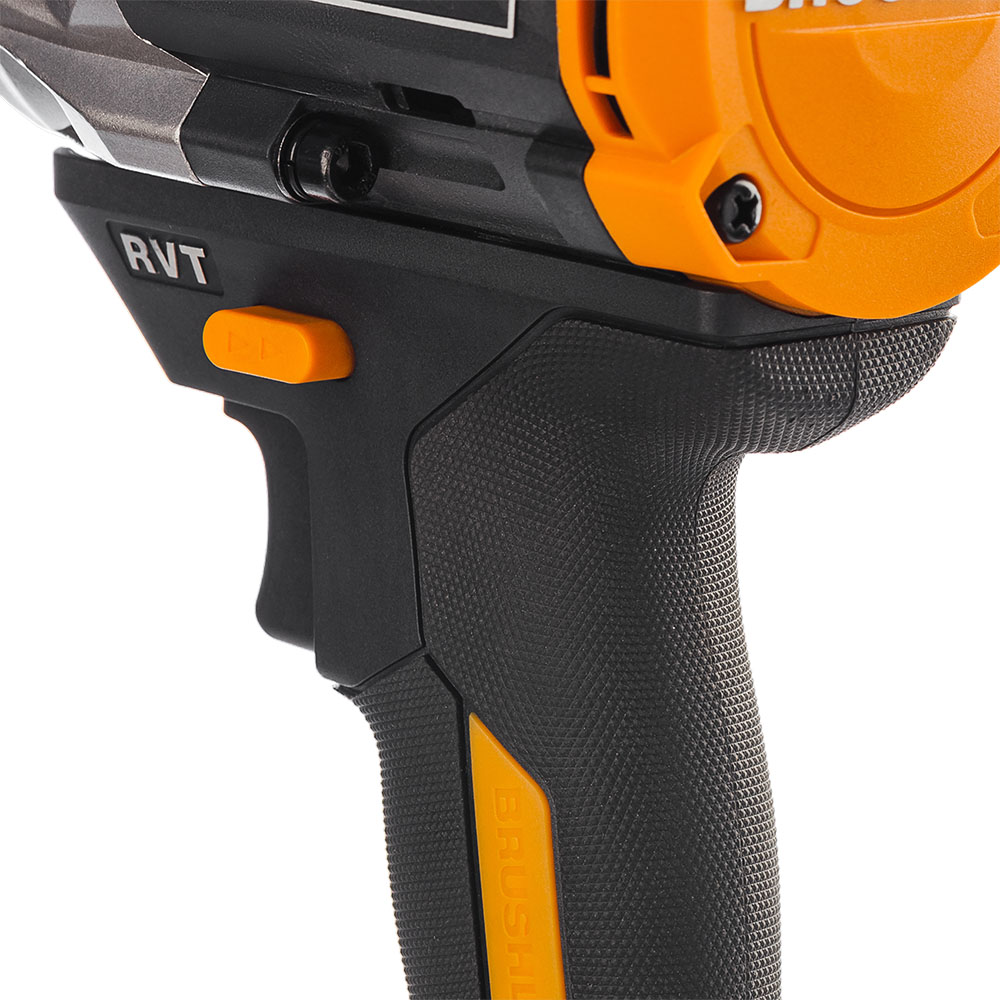 Гайковерт ударный аккумуляторный PRO 1/2, 20В, 2*4Ач, 1100Нм RUNTEC RT-IW1100