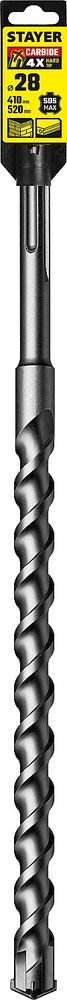 Бур SDS-max Professional Hercules-4Х STAYER 28x410/520 мм 29370-410-28  