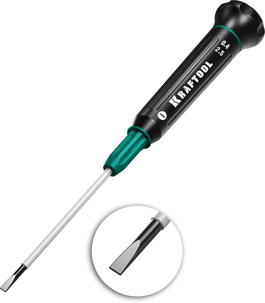 Отвертка для точных работ Precision, SL2.5 KRAFTOOL 25681-2.5