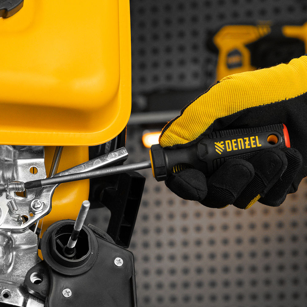 Набор отверток, 2 шт., PH+SL, S2, 3к рукоятка Denzel (122117)