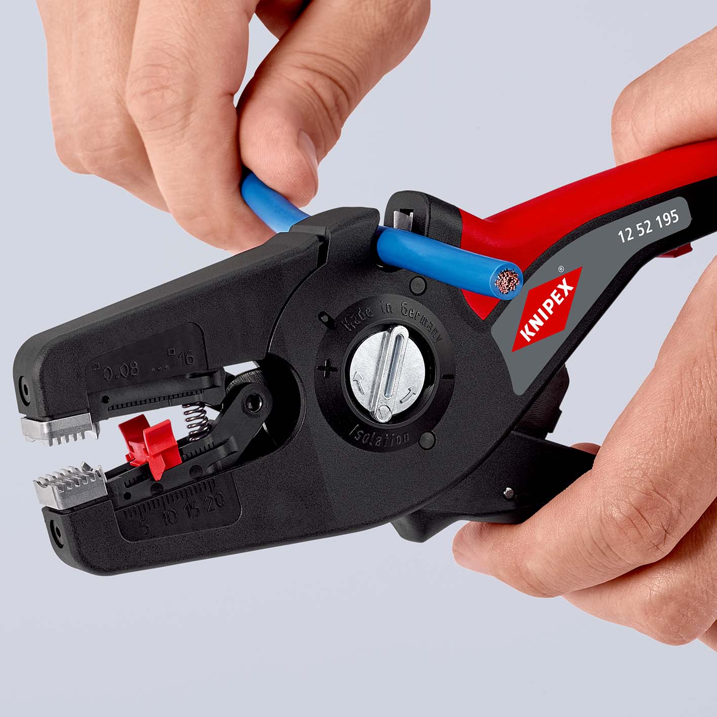 Стриппер автоматический 0.08-16 мм? AWG 28-6, 195 мм PreciStrip 16 KN-1252195