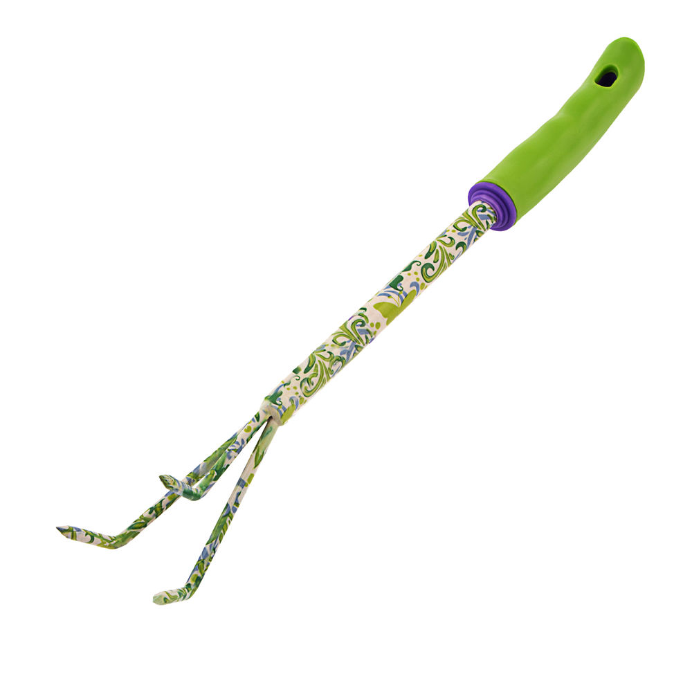 Рыхлитель 3 - зубый, 60 х 415 мм, стальной, пластиковая рукоятка, Flower Green, Palisad (620385)