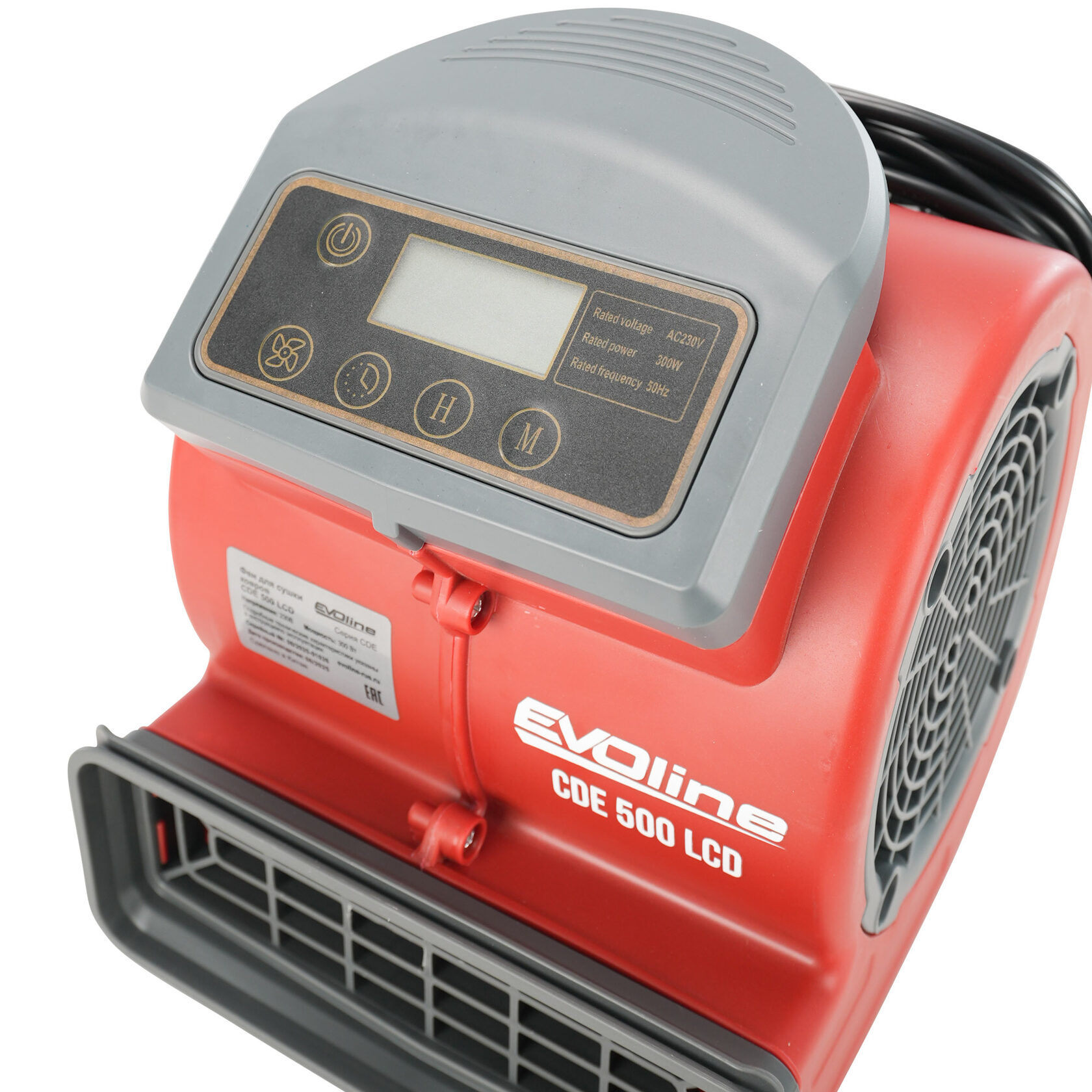 Фен для сушки ковров CDE 500 LCD