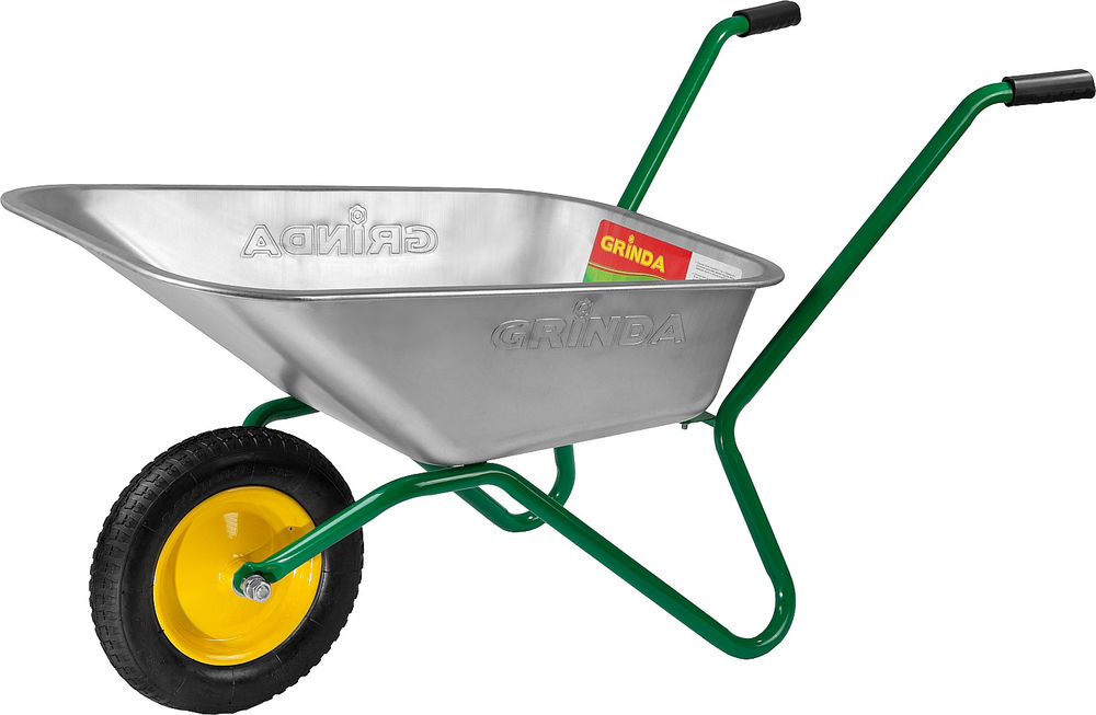 Садовая тачка GB-1, 80 л, 100 кг, одноколесная GRINDA 422399_z01