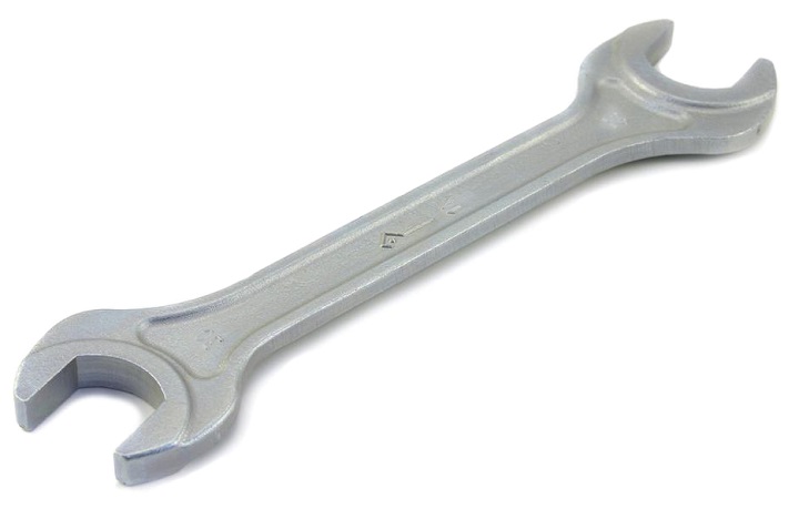 Ключ гаечный рожковый двусторонний 60х65 мм КЗСМИ