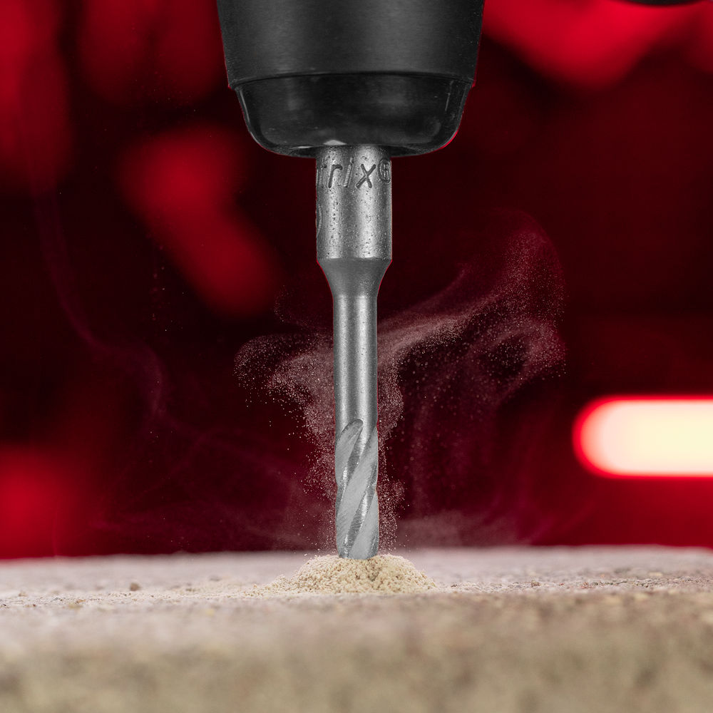 Бур по бетону, 6 x 110 мм, SDS Plus c крестовой пластиной Matrix (70626)