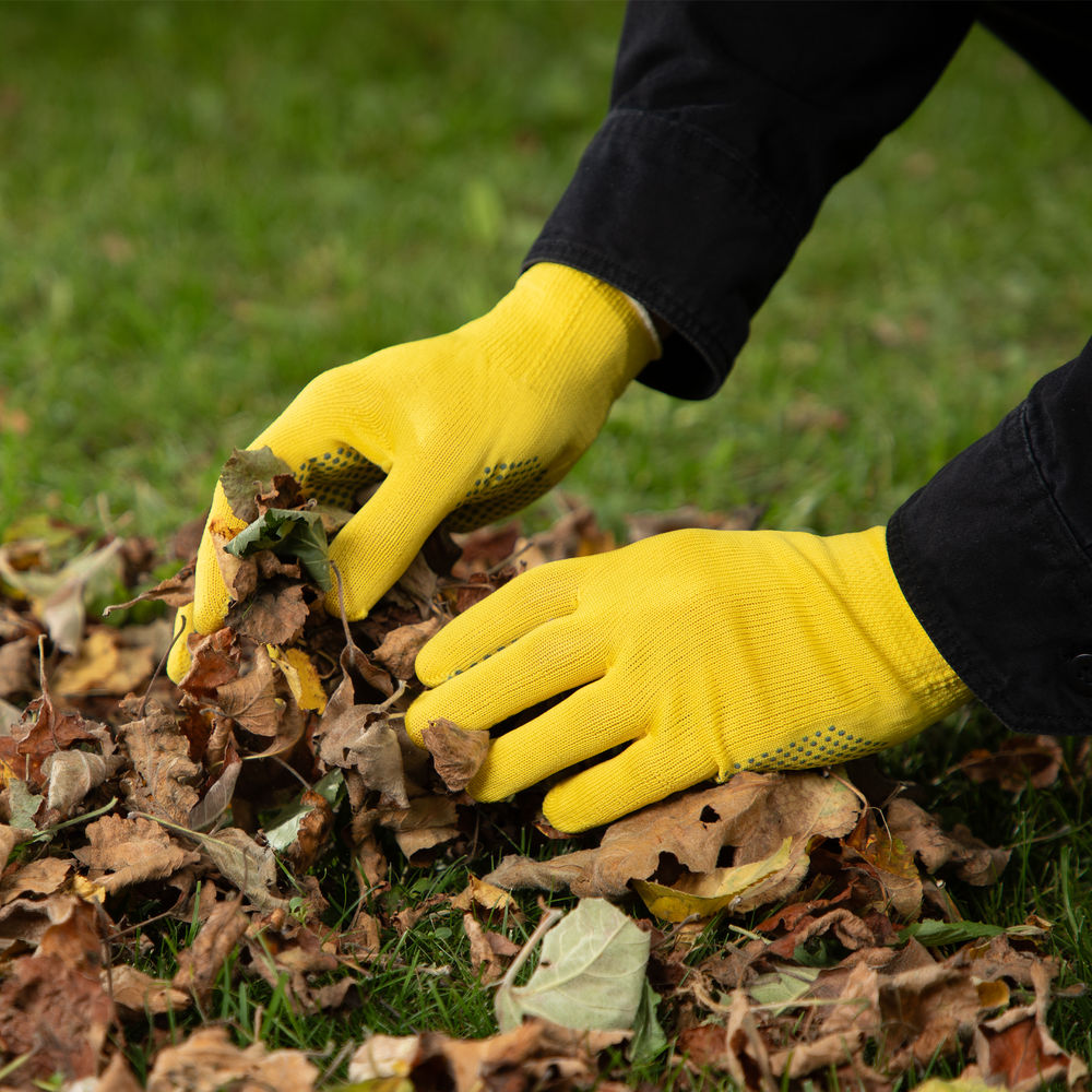 Перчатки в наборе, 4 пары, цвета в ассортименте, ПВХ точка, L, Palisad (67852)