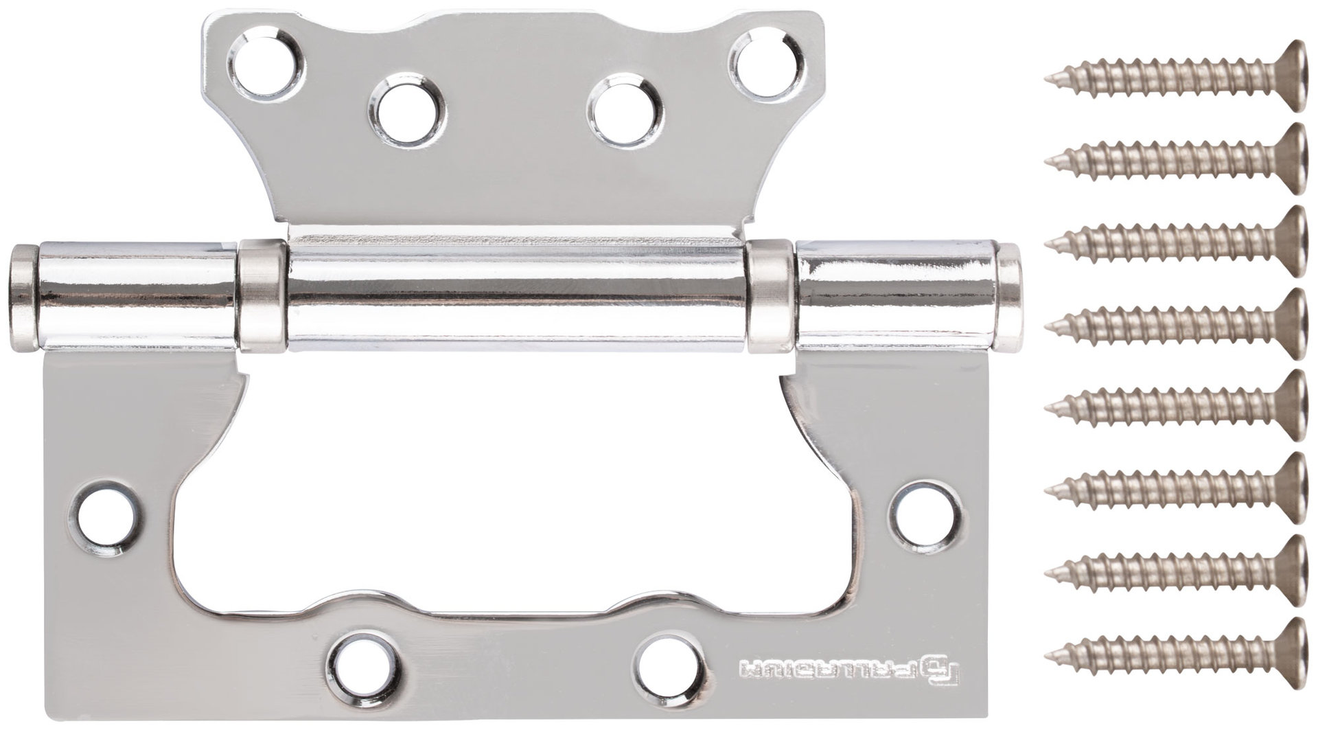 Петля дверная универсальная (без врезки) PALLADIUM 100 мм хром (2ВВ - 100 СР) (66322)