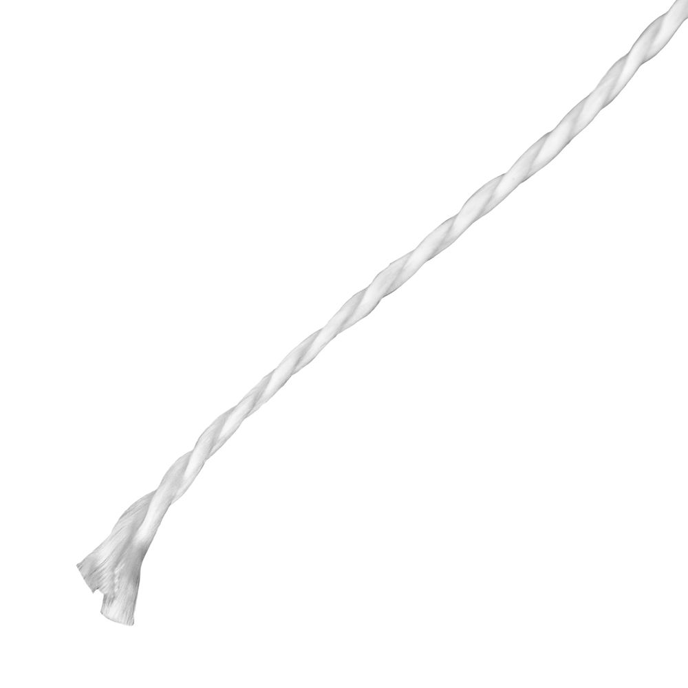 Шнур крученый капроновый, 2 мм, L 50 м, на катушке, Сибртех (93964)